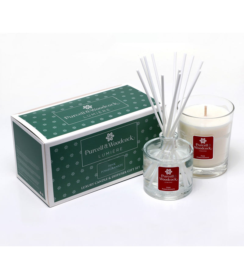 Purcell and Woodcock Candle and diffuser gift set